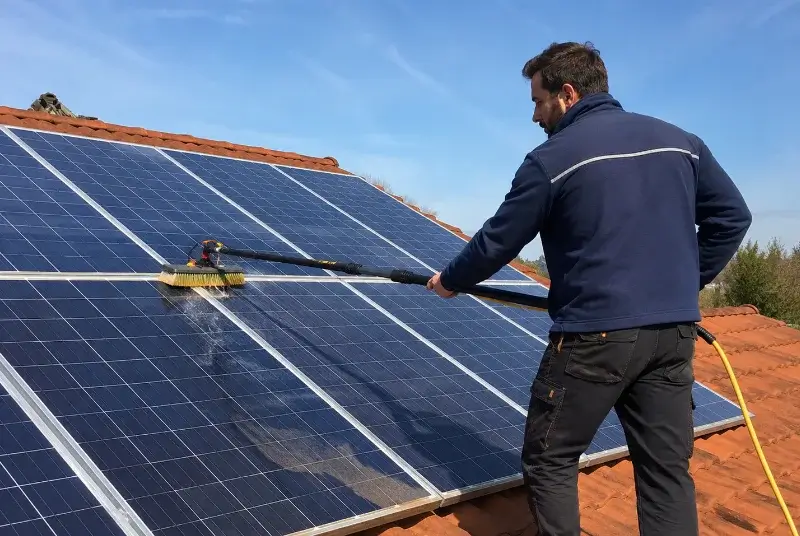 Nettoyage et entretien de panneaux solaires à Saint-Augustin-des-Bois