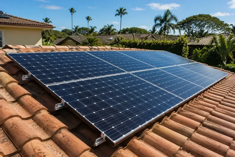 Installation de panneaux solaires à Saint-Augustin-des-Bois